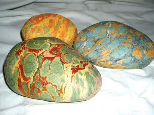 detailed image about product hand marbled stones CTL-001