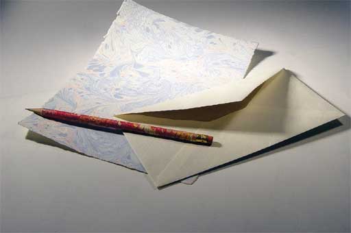 detailed image about product hand marbled writing paper CLL-001