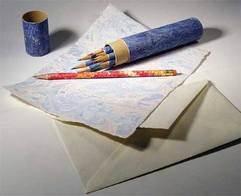 detailed image about product hand marbled writing paper CLL-002