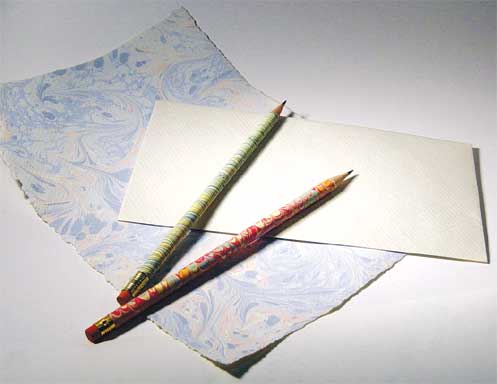 detailed image about product hand marbled writing paper CLL-004